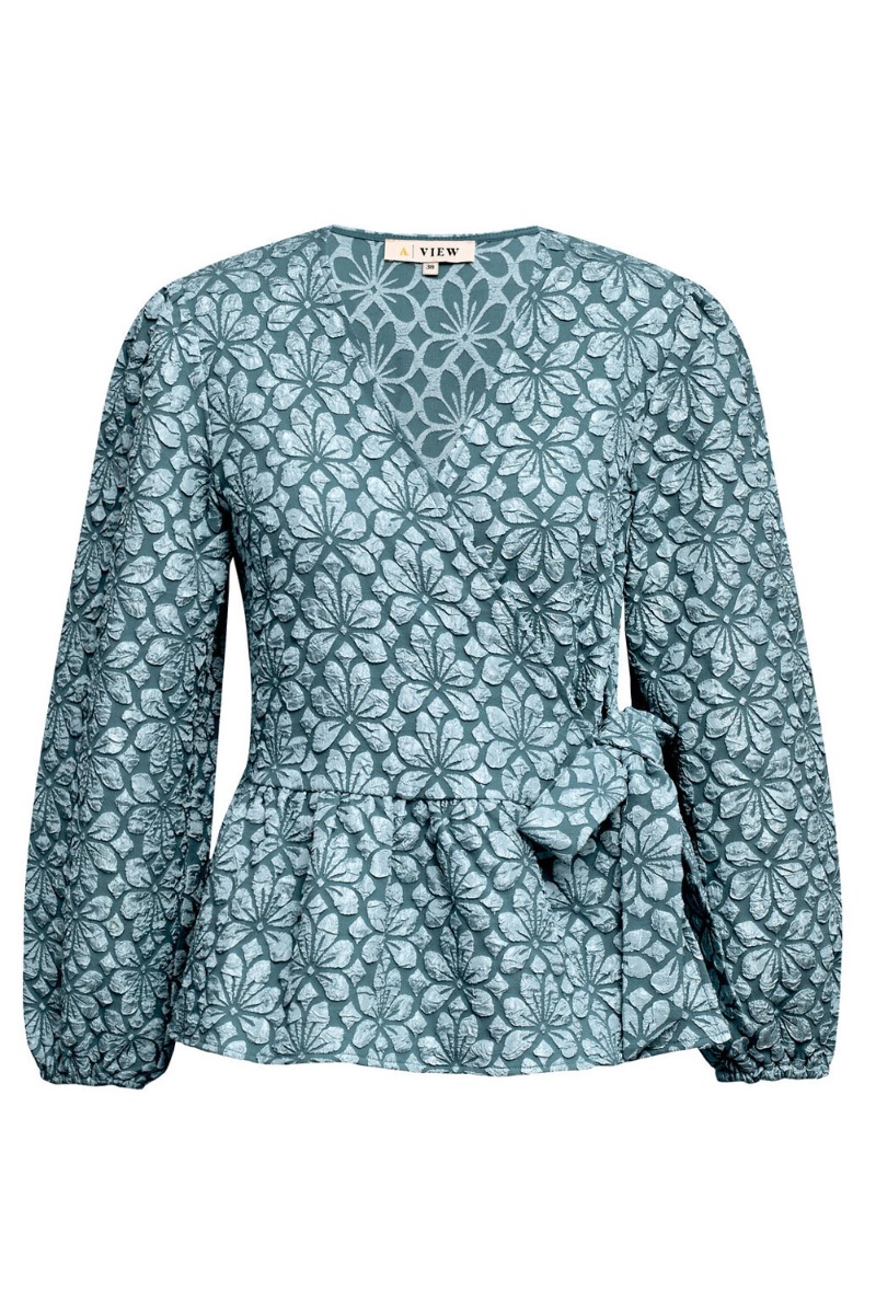 Billede af A-View - Bluse - Susanna Blouse - Dusty Blue