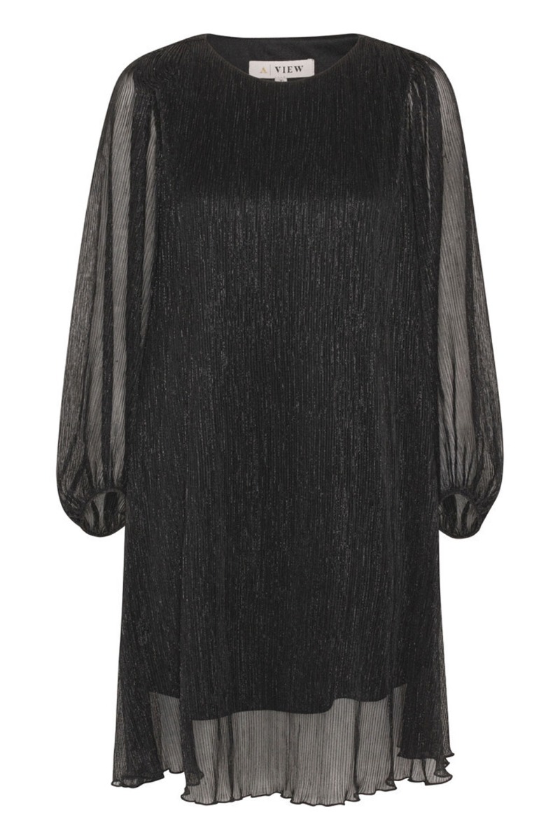 Billede af A-View - Kjole - Fiba Dress - Black/Silver