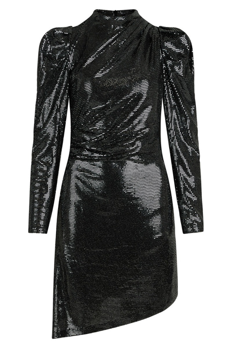 Bruuns Bazaar – Kjole – Allium Maggie Dress – Black/Silver