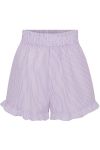 A-View - Shorts - Sonja Shorts - Purple/White