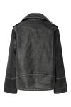 Pieces - Jakke - Josie PU Biker Jacket - Black