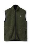 H2O - Vest - Basic Langli Pile Waist Coat - 3020 - Army