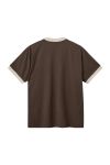 H2O - T-shirt - Basic Klitmøller Oversize Tee - Espresso