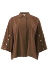 Continue - Bluse - Klara Shirt - Brown