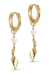 Enamel Copenhagen - Øreringe - May Pearls - Guld