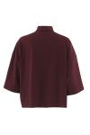 Continue - Bluse - Klara Shirt - Bordeaux