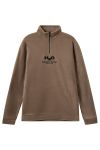 H2O - Fleece - Blåvand II Fleece Half Zip - Dusty Oak
