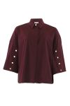 Continue - Bluse - Klara Shirt - Bordeaux
