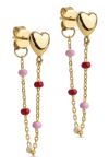 Enamel - Øreringe - Earrings, Lola Heart - Rosie