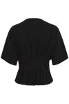 Gestuz - T-shirt - GZinez Tee - Black (Levering slut februar)