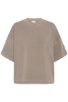 Gestuz - T-shirt - GZjio Tee - Walnut Washed