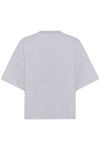 Gestuz - T-shirt - Gilsa Sweat Tee - Ultra Light Grey Mélange
