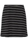 Gestuz - Nederdel - GZpilova skirt - Black White striped
