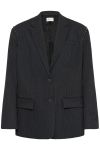 Gestuz - Blazer - Lehela Blazer - Dark Grey Pinstripe (Levering midt november)
