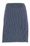 Continue - Nederdel - Gabby Skirt Stripe - Blue Stripe