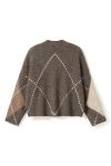 Noella - Cardigan - N-Laiana Knit Cardigan - Ash Brown Mix