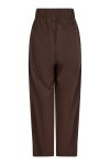 Neo Noir - Bukser - Yana Poplin Pants - Dark brown