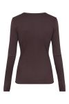 Sisters Point - Bluse - Eike-LS - D. Chocolate