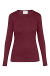 Sisters Point - Bluse - Eike-LS - Deep Bordeaux
