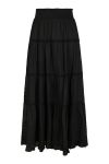 Neo Noir - Nederdel - Felicia S Voile Skirt - Black