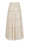 Neo Noir - Nederdel - Felicia S Voile Skirt - Ivory