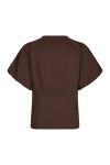 Neo Noir - Bluse - Irina Poplin Blouse - Dark brown
