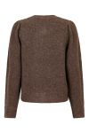 Neo Noir - Cardigan - Nuna Knit Cardigan - Brown Melange
