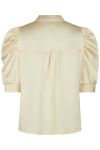 Neo Noir - Bluse - Roella Heavy Sateen Blouse - Light Yellow