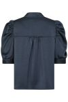 Neo Noir - Bluse - Roella Heavy Sateen Blouse - Midnight Blue