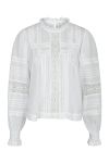 Neo Noir - Bluse - Ebba S Voile Blouse - White