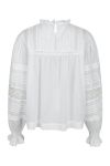 Neo Noir - Bluse - Ebba S Voile Blouse - White