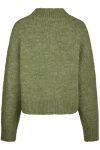 Neo Noir - Strik - Paulina Fluffy Knit Blouse - Dusty green
