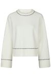 Neo Noir - Strik - Roeme Knit Stitch Blouse - Off White