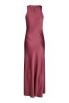 Neo Noir - Kjole - Celinie Heavy Sateen Dress - Cherry Pink