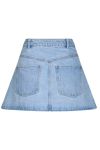 Neo Noir - Nederdel - Coddie Denim skirt - Light Blue