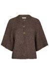 Neo Noir - Cardigan - Benuta Fluffy Knit Cardigan - Light Brown