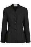 Neo Noir - Blazer -Senara Blazer - Dark Grey Melange
