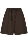 Neo Noir - Shorts - Shala Linen Shorts - Dark brown