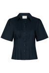 Neo Noir - Balara Poplin Shirt - Navy