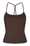 Neo Noir - Top - Tirri Top - Chocolate Brown