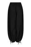 Neo Noir - Bukser - Roxane Balloon Poplin Pants - Black