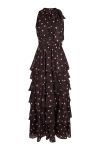 Neo Noir - Kjole - Marli Big Dot Dress - Brown (Levering slut marts)