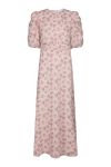 Neo Noir - Kjole - Kikka Chiffon Flower Dress - Rose