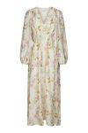 Neo Noir - Kjole - Silfi Vintage Flower Dress - Off White