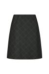 Neo Noir - Nederdel - Lunna Check Short Skirt - Antracit
