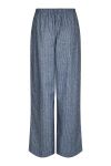 Neo Noir - Bukser - Heifa Emb Stripe Pants - Blue
