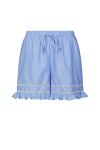 Neo Noir - Shorts - Amansa Stripe Shorts - Light Blue
