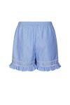 Neo Noir - Shorts - Amansa Stripe Shorts - Light Blue