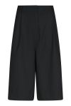 Neo Noir - Shorts - Rima Slim Pinstripe Shorts - Dark Navy
