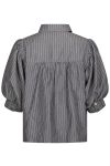 Neo Noir - Skjorte - Etta Stripe B Shirt - Dark Grey
